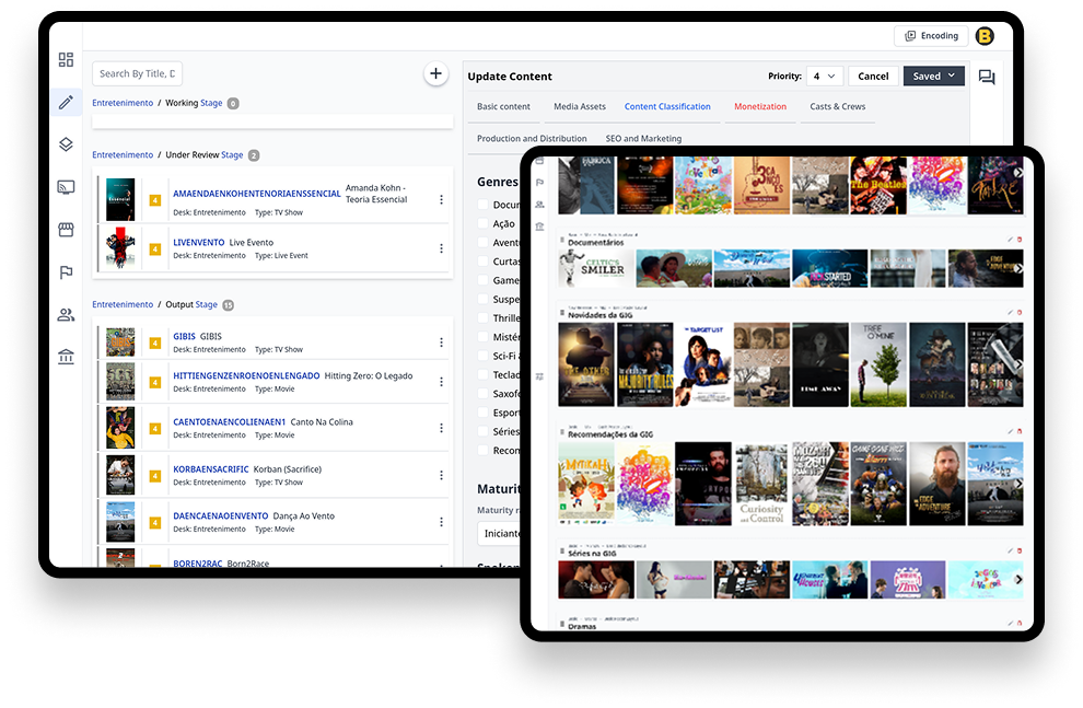 Powerful Content Management System (CMS)