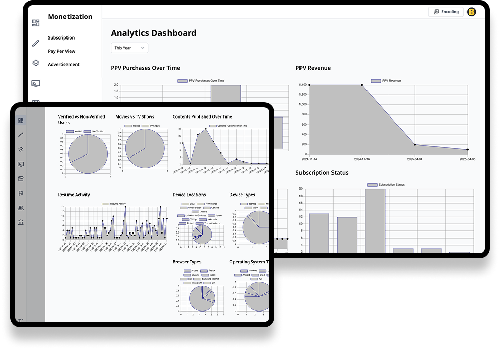 Analytics & Revenue Tracking